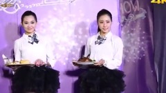 美女黑絲糕點秀4
