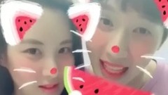 徐玄&池賢宇可愛自拍