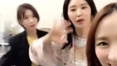 Yuri & J Min & Sunday后臺秀貼紙