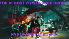 韓國組合MV首日油管播放量Top10