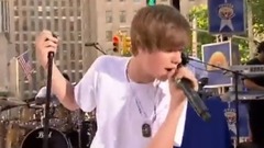 Justin Bieber - 【Live】正太時期的Justin Bieber現場演繹Never say never
