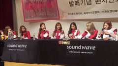 CLC - 互動及結束環節 首爾中區青少年修煉館簽售會