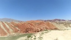 甘肅張掖丹霞國家地質公園美景
