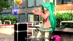 愛言葉【初音ミク_リボンガール服裝】.
