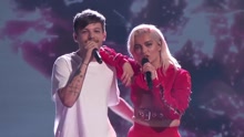 Louis Tomlinson,Bebe Rexha - Louis Tomlinson & Bebe Rexha & DFA - Back To Yo 青少年選擇獎現場版 2017