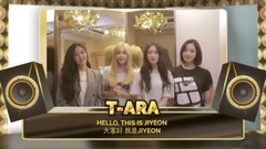 T-ARA問候與宣傳