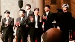 工作人員婚禮 EXO演唱祝歌