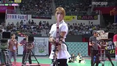女子射箭 預賽 AOA vs 世界聯隊 CLC&missA等