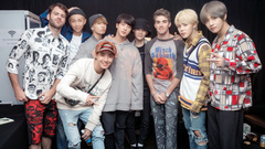 ThatOneBlondKid INS更新:防彈少年團 & The Chainsmokers