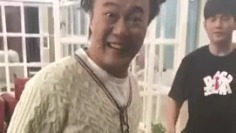 周杰倫后臺和陳奕迅大玩魔術
