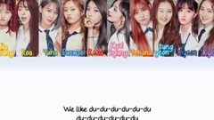 WE LIKE 歌詞分配