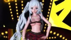 MMd【喵喵DI時代RV20】Stellar Sting 魔鬼中黑絲白絲蕾絲短裙