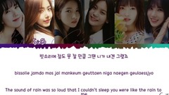 GFRIEND - Summer Rain (成員彩色音段分布)