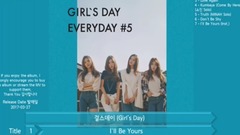 Girl's Day Everyday  Girl's Day迷你五輯 試聽版