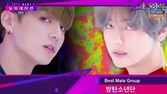 最佳男團獎提名候補 防彈少年團 2017 MAMA