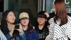 李歐艾琳2018首爾時裝周下班