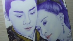 手繪 陳偉霆 & 劉詩詩