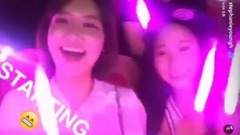 少女時代,太妍(少女時代),秀英(少女時代),允兒(少女時代) - 帕尼秀英允兒觀看泰妍的演唱會