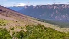 青山浮水,藍色的天邊