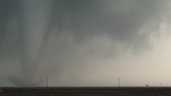 實拍龍卷風 德克薩斯州