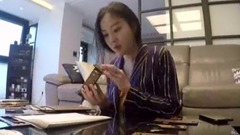 孝敏終于完工的拼裝照相機Cut