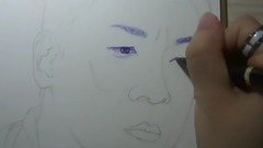 手繪 潘粵明