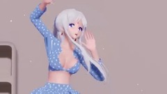 VOCALOID家族 - 藍色短裙弱音lamb