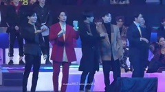 171201 MAMA IN 香港 suju臺下觀看 EXO 