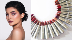 Kylie Jenner INS宣傳最新口紅彩妝系列!