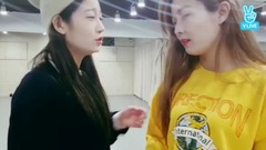 PRISTIN 練習室