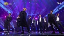 SEVENTEEN - 壓低帽子 - SBS人氣歌謠 現場版 17/12/10