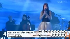 Jossain mets?in takana