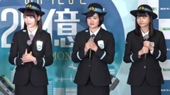 HKT48宮脇咲良,兒玉遙らと"モノレール川柳"披露 "ご乗車20億人達成記念"感謝セレモニー3