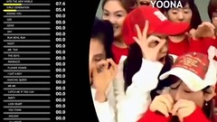 【少女時代】各成員歌詞分配變化計時(2007-2017)YOONA