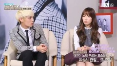 MNET The Music Interview 泰妍&鐘鉉 CUT 中文字幕 14/02/18 (抽吧中字)