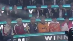 BTS、Red Velvet、Wanna One看WINNER表演