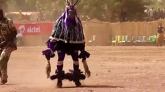 印度群星,音樂短片,舞蹈視頻 - The ivory coast (ivory coast) colorful African dance