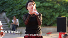 殘疾人義華老婆，街頭忘我的歌舞表演，這舞姿你一定沒看過！