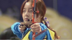 MBC 春節特輯 偶像明星田徑射箭運動會 KARA Cut