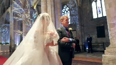 周杰倫與昆凌英國Selby Abbey教堂婚禮畫面與音樂
