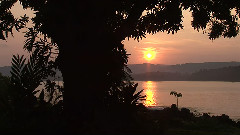 夕陽靜謐之美