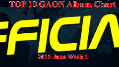 Gaon專輯銷量排行 Top10 15/05/24 - 15/05/30