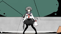 抗議女孩