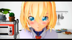 アリスとポッキーゲームをする動畫
