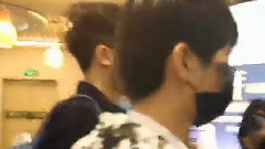 北京首都機場送機