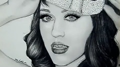 教你如何畫Katy Perry