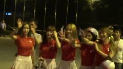 演出后離開