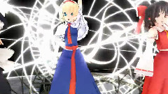 Bad Apple東方 MMD