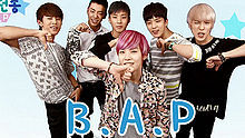 B.A.P - 交通安全頌 20130825 人氣歌謠 現場版