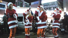 Crayon Pop 圣誕裝街頭熱舞秀